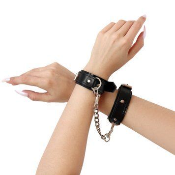 Наручники из экокожи Art of Sex - Handcuffs Emoji SO9976 фото