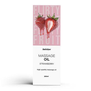 Масажна олія Satisfyer Massage Oil Strawberry 250 мл SX2709 SafeYourLove