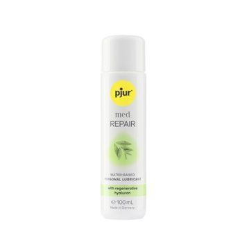 Water-based lubricant pjur MED Repair glide 100 ml with regenerating hyaluronic for dry skin