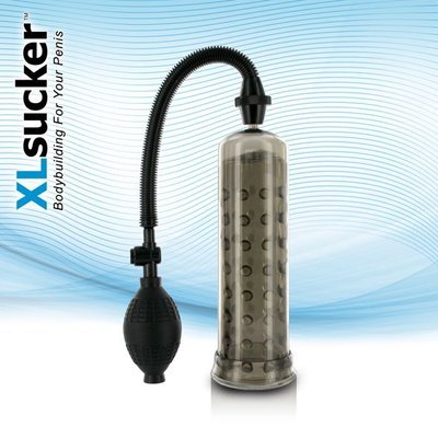 Вакуумна помпа XLsucker Penis Pump Black для члена довжиною до 18см, діаметр до 4 см E22145 SafeYourLove