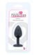 Анальна пробка ALL TIME FAVORITES SILICONE DIAMOND PLUG, Черный DT21685 фото 2 Safeyourlove