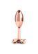 Metal anal plug NS Novelties Rear Assets Clover, color Gold