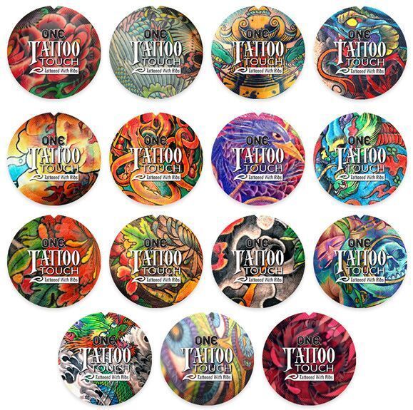 Набір презервативів ONE Tattoo Touch, 100 шт, з рельєфом у вигляді тату, 3 різновиди, паковання-тубус SX0734 SafeYourLove