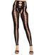 Колготки Leg Avenue Seamless Opaque Footless Suspender Hose, цвет Black SX2765 фото