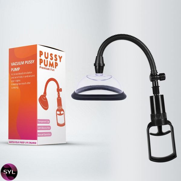 Вакуумная помпа для вульвы Pussy Pump Premium Fun размер L (13 см) SO8702 фото
