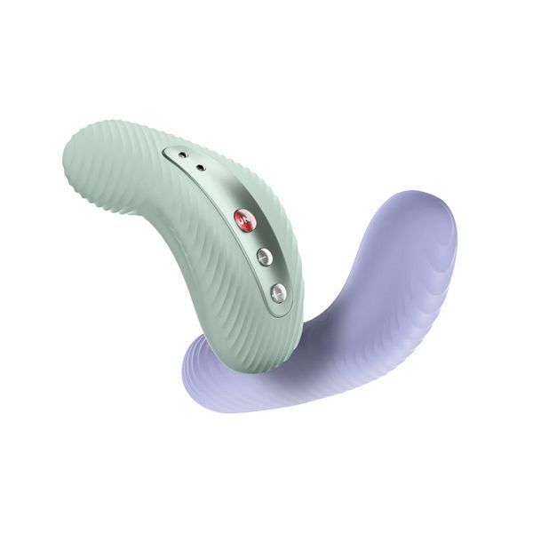 Накладний вібратор Fun Factory LAYA III sage green, ефект постукування пальцем SX0917 SafeYourLove