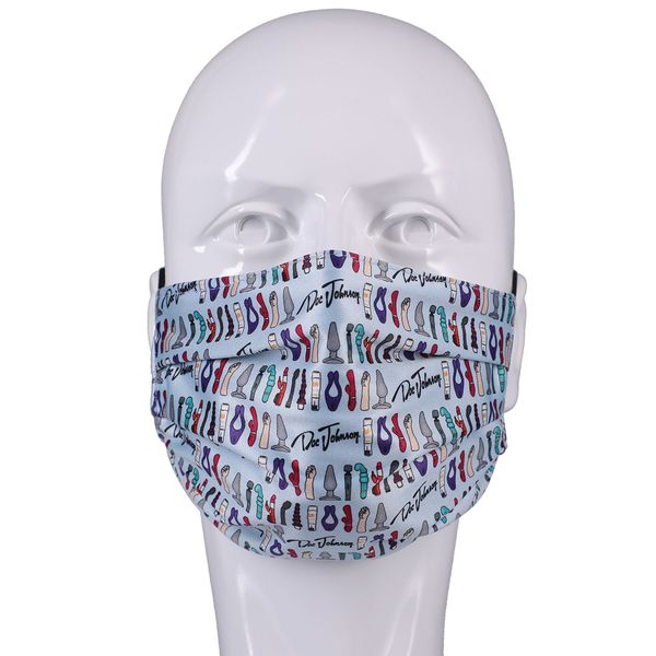 Гігієнічна маска Doc Johnson DJ Reversible and Adjustable face mask SO6071 SafeYourLove