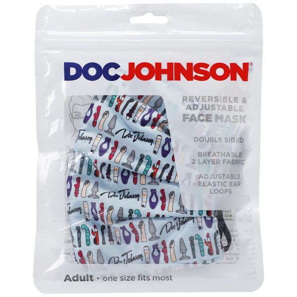 Гігієнічна маска Doc Johnson DJ Reversible and Adjustable face mask SO6071 SafeYourLove