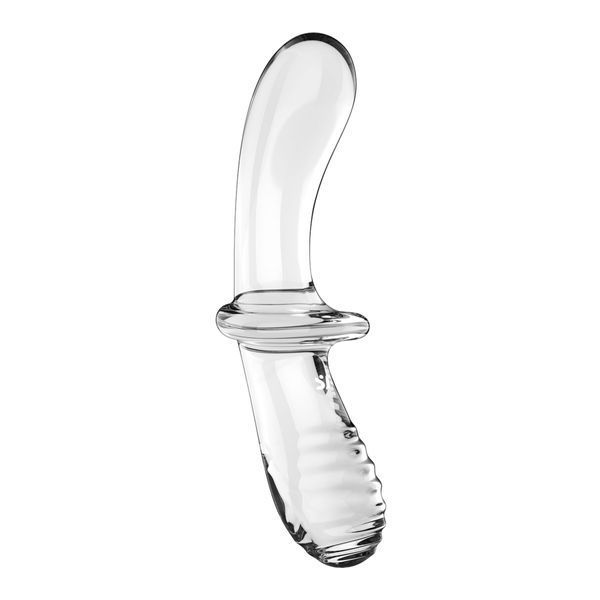 Satisfyer Double Crystal (Transparent) dildo