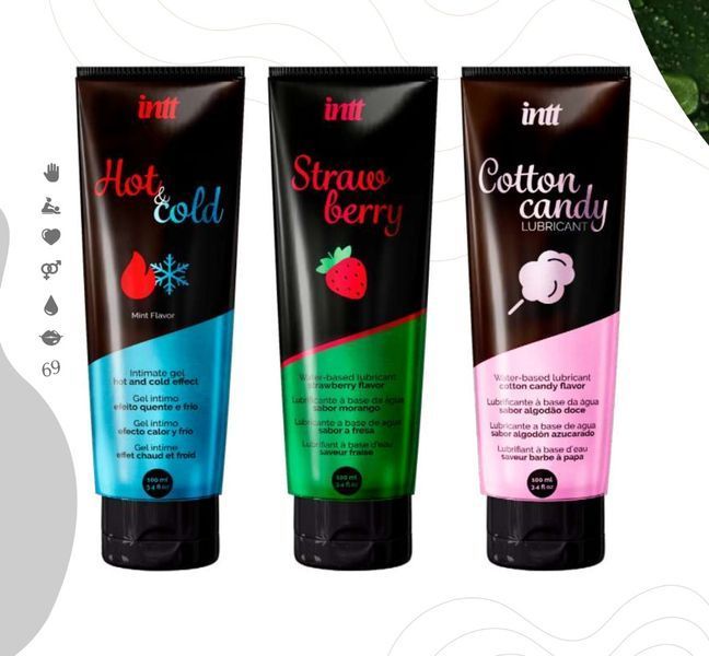 INTT Strawberry Lubricant, water-based, 100 ml