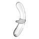 Satisfyer Double Crystal (Transparent) dildo