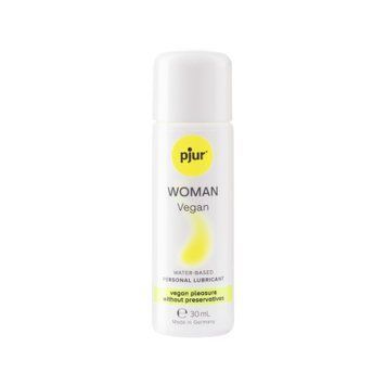 Water-based lubricant pjur Woman Vegan, pure vegan composition, without preservatives