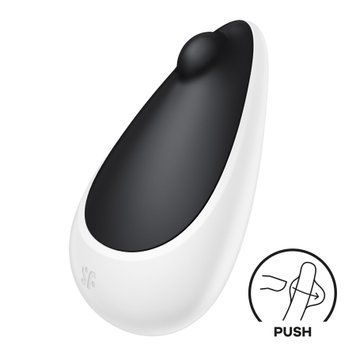 Wibrator Satisfyer Spot On 3, kompaktowy i mocny, 12 tryb&oacute;w, Black