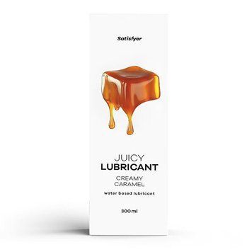 Water-based lubricant Satisfyer Juicy Lubricant Creamy Caramel water based 300 ml