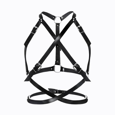 Женская портупея Art of Sex - Agnessa Leather harness, Черный SO8399 фото