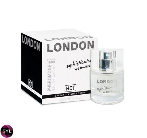 Парфуми з феромоноами жіночі HOT Pheromone Perfume LONDON woman 30 мл HOT55111 SafeYourLove