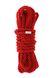 Веревка для бондажа BLAZE DELUXE BONDAGE ROPE 5M RED DT21528 фото 1