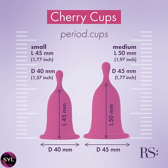 Менструальные чаши RIANNE S Femcare - Cherry Cup SO4577 фото