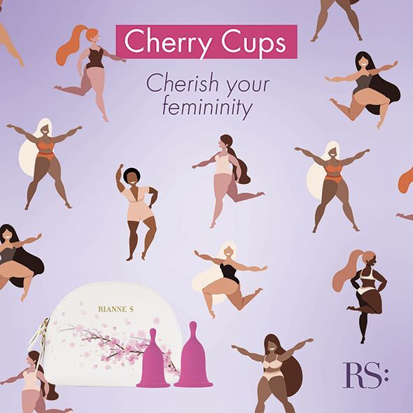 Менструальні чаші RIANNE S Femcare — Cherry Cup SO4577 SafeYourLove