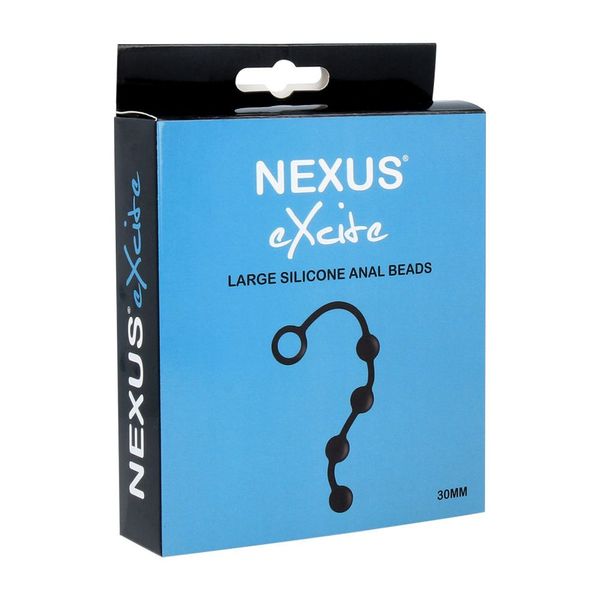 Анальні кульки Nexus Excite Large Anal Beads, силікон, макс. діаметр 3 см SO3843 SafeYourLove