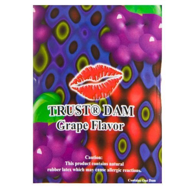 Latex napkin Latex Dental Dams Grape 1 pc