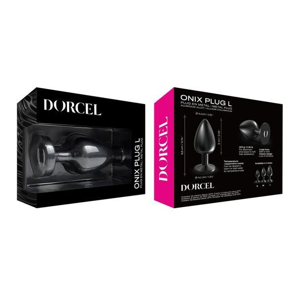 Анальна пробка Dorcel ONIX PLUG, розмір L SX1375 SafeYourLove