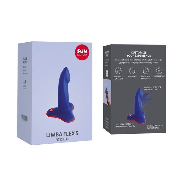 Фаллоимитатор Fun Factory LIMBA FLEX S, гибкий, с эффектом памяти, подходит для точки G SX0994 фото