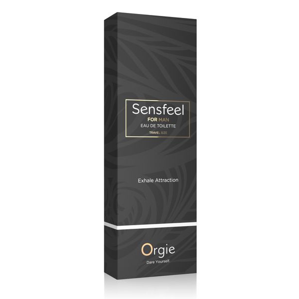 Чоловіча туалетна вода SENSFEEL + афродизіак ефективна феромон-технологія, 10 мл. Orgie (Бразилія-Португалія) 51959 SafeYourLove