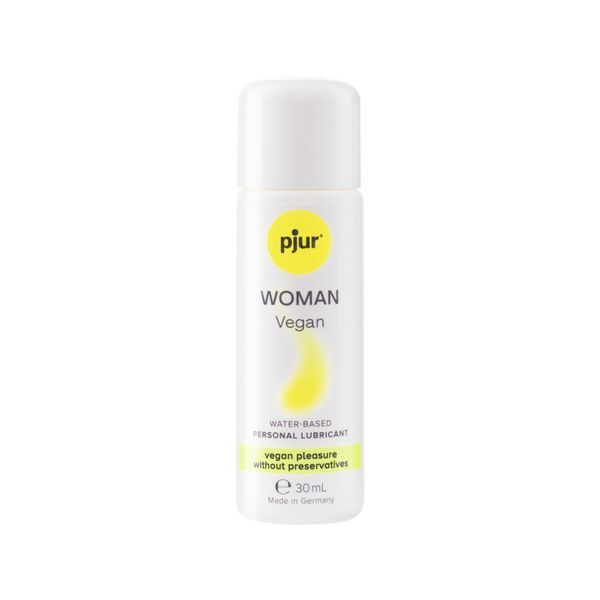 Water-based lubricant pjur Woman Vegan, pure vegan composition, without preservatives
