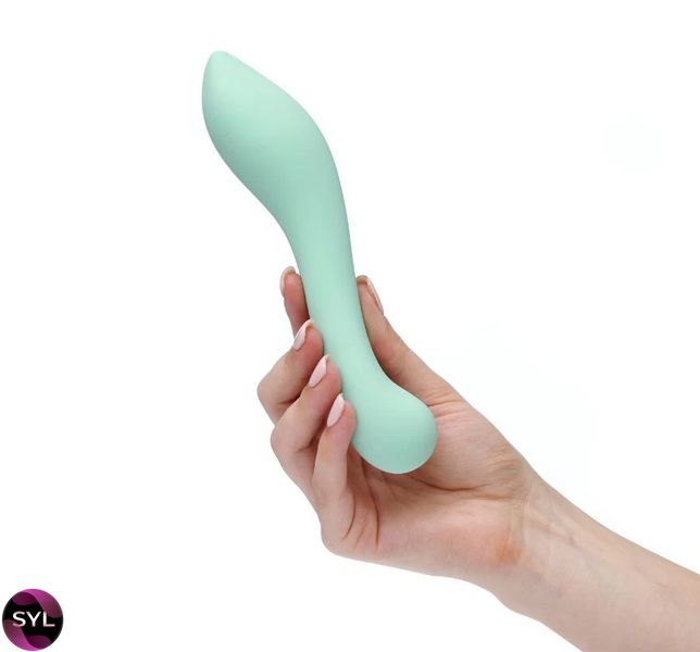 Фалоімітатор DISCREET Discreet Silicone G-spot Dildo колір: блакитний, 15 см So Divine (Велика Британія) 622315 SafeYourLove