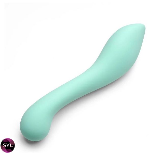 Фалоімітатор DISCREET Discreet Silicone G-spot Dildo колір: блакитний, 15 см So Divine (Велика Британія) 622315 SafeYourLove