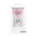 Glass anal plug Pillow Talk Rosy Luxurious Glass Anal Plug, ⌀3.3 cm, vibrating ball as a gift