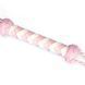 Flogger Liebe Seele White & Pink Leather Whip