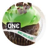 Набір оральних презерватив One Flavor Waves Mint Chocolate зі смаком м'яти з шоколадом (ціна за 5 шт) ON221633 фото Safeyourlove
