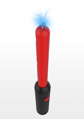 Електростимулятор Стік Taboom Prick Stick Electro Shock Wand червоно-чорний, 34 см TB17135 SafeYourLove