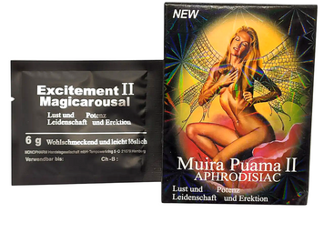 Exciting powder for two Muira Puama II Aphrodisiac (price per pack, 10 sachets)