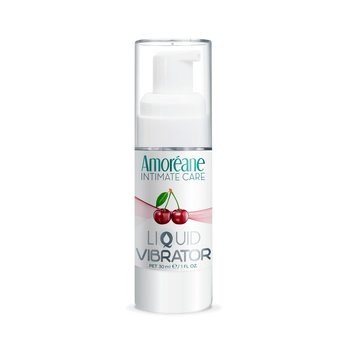 Лубрикант з ефектом вібрації Amoreane Med Liquid Vibrator Cherry (30 мл) SO3984 SafeYourLove