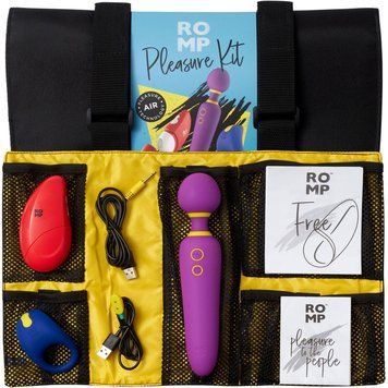 Romp Pleasure Couple Sex Toy Set, 3 Toys