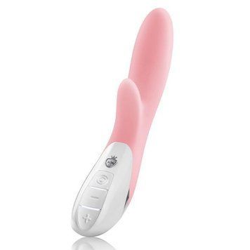 Rabbit vibrator Mystim Danny Divido Candy Rose with deep vibration, 2 motors
