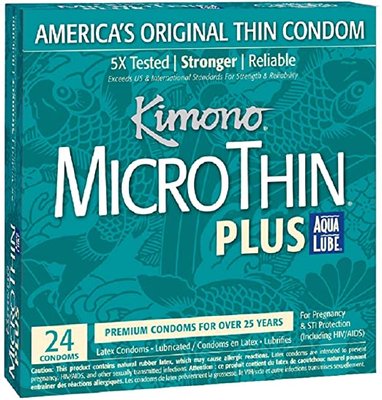 Упаковка 24шт Kimono MicroThin Plus UCIU000180 SafeYourLove