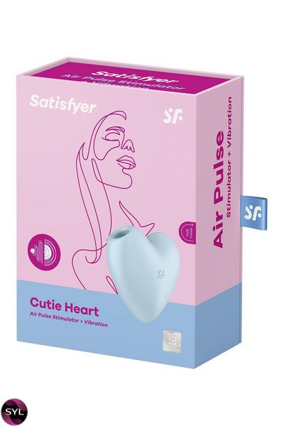 Вакуумний стимулятор Satisfyer Cutie Heart SO6287 SafeYourLove