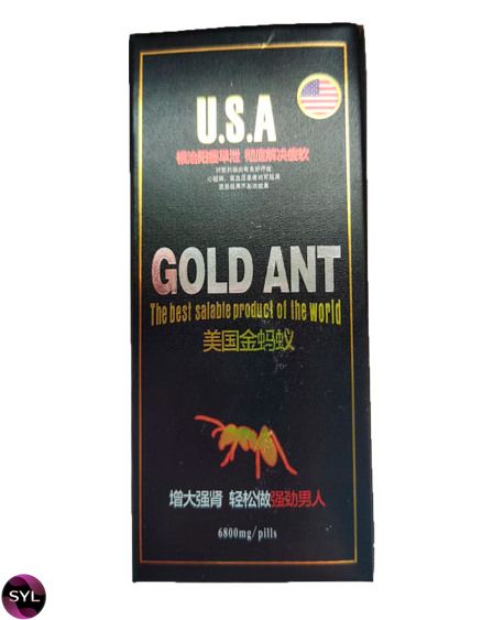 Препарат для потенції USA Gold Ant 1+1 ціна за банку 10 шт