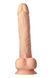Фаллоимитатор гигантский реалистичный Dreamtoys Real Love на присоске с мошонкой, бежевый DT102103 фото 4
