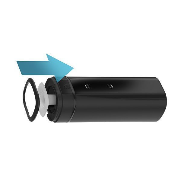Kiiroo Onyx + Masturbator, 10 compression rings, no need to move, teledildonics