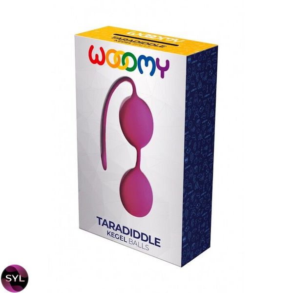 Вагінальні кульки Wooomy Taradiddle Kegel Ball, діаметр 3,5 см, маса 54 г SO7413 SafeYourLove