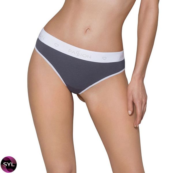 Спортивні трусики-стрінги Passion PS007 PANTIES dark grey, SO4249 SafeYourLove