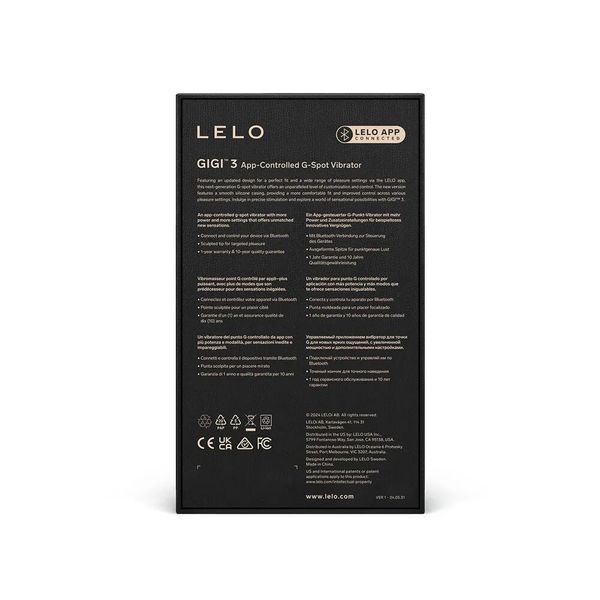 LELO GIGI 3 G-spot Vibrator Powder