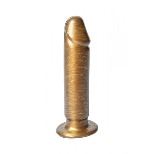 Фаллоимитатор реалистичный гигантский Chisa Dark&nbsp;Muscle на присоске, золотой 90143 / CN-711490143 фото