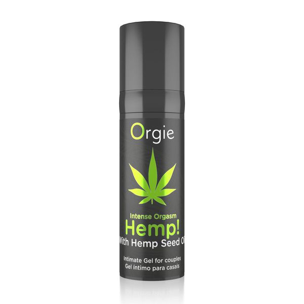 Посилювач оргазму Intense Orgasm Hemp!, 15 мл. з олією канабісу ORGIE (Бразилія-Португалія) 51393 SafeYourLove