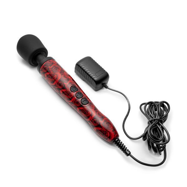 DOXY Original ROSE PATTERN vibrating massager, very powerful, 220V power supply, pulsating vibrations